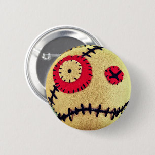 Badge Rond 5 Cm Poison de Tan de vaudou