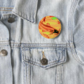Badge Rond 5 Cm poisson (En situation)