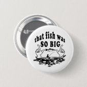 Badge Rond 5 Cm poisson drôle (Devant & derrière)
