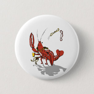Badge Rond 5 Cm Poisson-grièche
