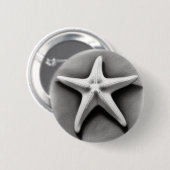 Badge Rond 5 Cm Poisson noir et blanc (Devant & derrière)