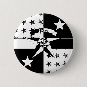 Badge Rond 5 Cm Poissons