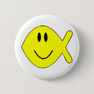 Badge Rond 5 Cm poissons 1