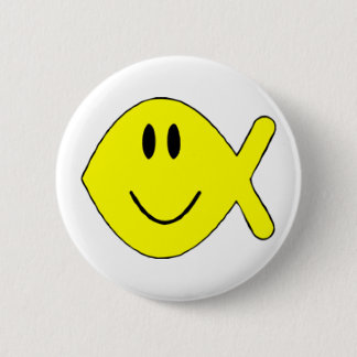 Badge Rond 5 Cm poissons 1