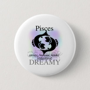Badge Rond 5 Cm Poissons au sujet de vous
