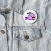 Badge Rond 5 Cm Poissons mauvais (En situation)