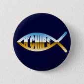 Badge Rond 5 Cm Poissons Ne Chips (Devant)