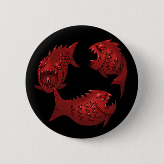 Badge Rond 5 Cm Poissons rouges