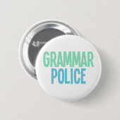 Badge Rond 5 Cm Police de grammaire (Devant & derrière)
