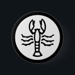 Badge Rond 5 Cm Police Zodiac : CANCER   vos couleurs et idées<br><div class="desc">Idées amusantes et jolies par EDDA Froehlich / EDDArt | Il est facilement customisé pour votre occasion en ajoutant vos propres symboles, arrière - plans, détails du texte, style de police, taille et couleur de police. | Pour d'autres idées, designs et produits n'hésitez pas à me contacter : contact@eddart.de ou...</div>