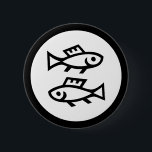 Badge Rond 5 Cm Police Zodiac : PISCES   vos couleurs et idées<br><div class="desc">Idées amusantes et jolies par EDDA Froehlich / EDDArt | Il est facilement customisé pour votre occasion en ajoutant vos propres symboles, arrière - plans, détails du texte, style de police, taille et couleur de police. | Pour d'autres idées, designs et produits n'hésitez pas à me contacter : contact@eddart.de ou...</div>