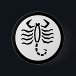 Badge Rond 5 Cm Police Zodiaque : SCORPION   vos Couleurs & Idées<br><div class="desc">Idées amusantes et jolies par EDDA Froehlich / EDDArt | Il est facilement personnalisable pour votre occasion en ajoutant vos propres symboles, arrière-plans, détails de texte, style de police, taille de police et couleur. | Pour d'autres idées, conceptions et produits, n'hésitez pas à me contacter : contact@eddart.de ou regardez ici...</div>