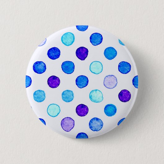 Badge Rond 5 Cm Polka dot (Devant)
