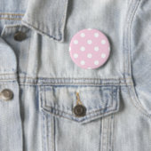 Badge Rond 5 Cm Polka dot (En situation)