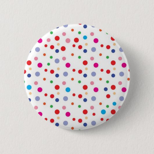 Badge Rond 5 Cm Polka dot (Devant)
