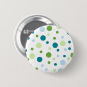 Badge Rond 5 Cm Polka dot (Devant & derrière)