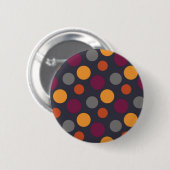 Badge Rond 5 Cm Polka dot (Devant & derrière)
