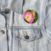 Badge Rond 5 Cm Pollinateur Sauvez les abeilles Fleurs sauvages de (En situation)