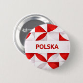 Badge Rond 5 Cm Pologne (Devant & derrière)