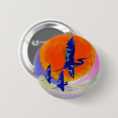 Badge Rond 5 Cm Pologne (Devant & derrière)