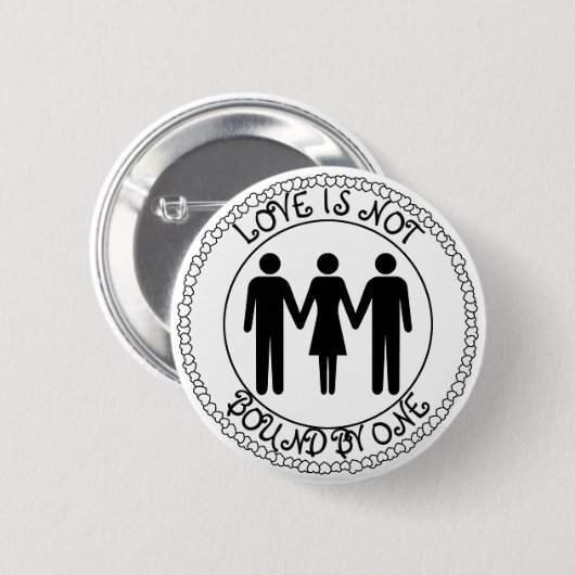 Badge Rond 5 Cm Poly femme (Devant & derrière)