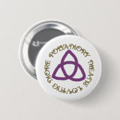 Badge Rond 5 Cm Poly Trinity (Devant & derrière)