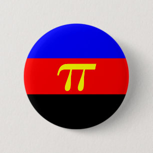 Badge Rond 5 Cm Polyamory Pride Flag