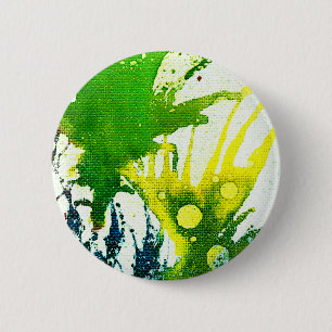 Badge Rond 5 Cm Polychromoptic #2B by Michael Moffa