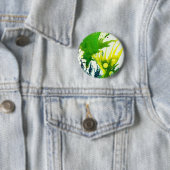 Badge Rond 5 Cm Polychromoptique #2B par Michael Moffa (En situation)