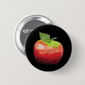 Badge Rond 5 Cm Pomme (Devant & derrière)