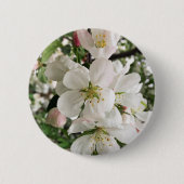 Badge Rond 5 Cm Pomme de feu (Devant)