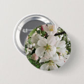 Badge Rond 5 Cm Pomme de feu (Devant & derrière)