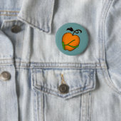 Badge Rond 5 Cm Pomme dorée d'Eris (En situation)