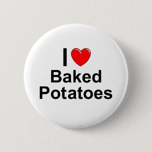 Badge Rond 5 Cm Pommes de terre cuites au four