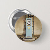 Badge Rond 5 Cm pompe à essence (Devant & derrière)