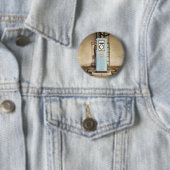 Badge Rond 5 Cm pompe à essence (En situation)