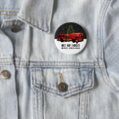 Badge Rond 5 Cm Pompier Stocking Stuffers (En situation)