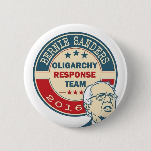 Badge Rond 5 Cm Ponceuses de Bernie - équipe de réponse (Devant)