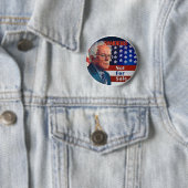 Badge Rond 5 Cm Ponceuses de Bernie pour le président (En situation)