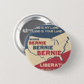 Badge Rond 5 Cm Ponceuses de Bernie pour le président (Devant & derrière)