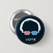 Badge Rond 5 Cm Ponceuses de Bernie - vote ! (Devant & derrière)