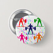 BADGE ROND 5 CM PONDÉRANT (Devant & derrière)