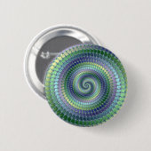 Badge Rond 5 Cm Pondering - Fractal (Devant & derrière)