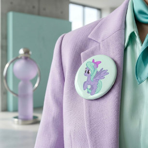 Badge Rond 5 Cm Poney