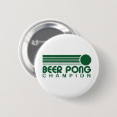 Badge Rond 5 Cm Pong de bière (Devant & derrière)