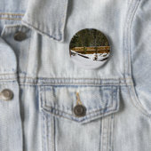 Badge Rond 5 Cm Pont à Wuksachi (En situation)