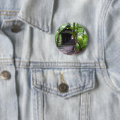 Badge Rond 5 Cm Pont couvert de Cambron, Comté de Madison, Alabama (En situation)