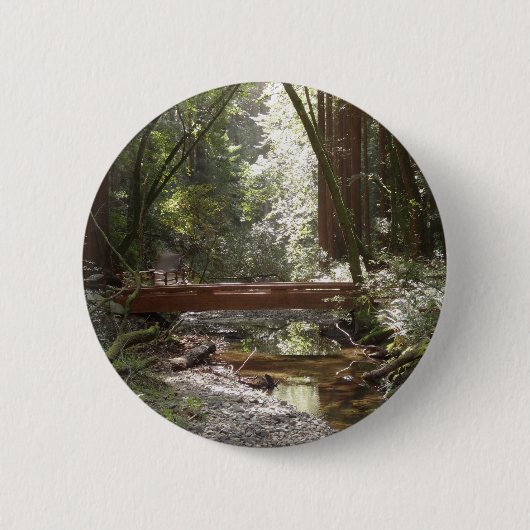 Badge Rond 5 Cm Pont Muir Woods II (Devant)