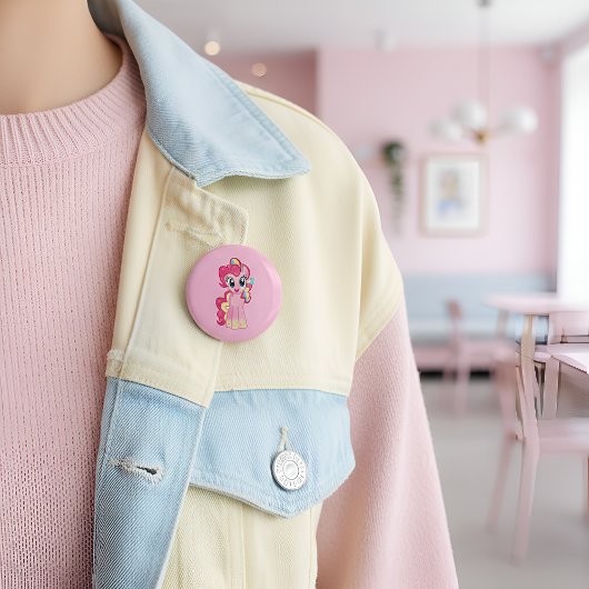 Badge Rond 5 Cm Pony