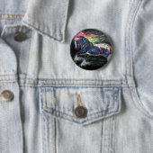 Badge Rond 5 Cm Pony Pin Starborn (En situation)